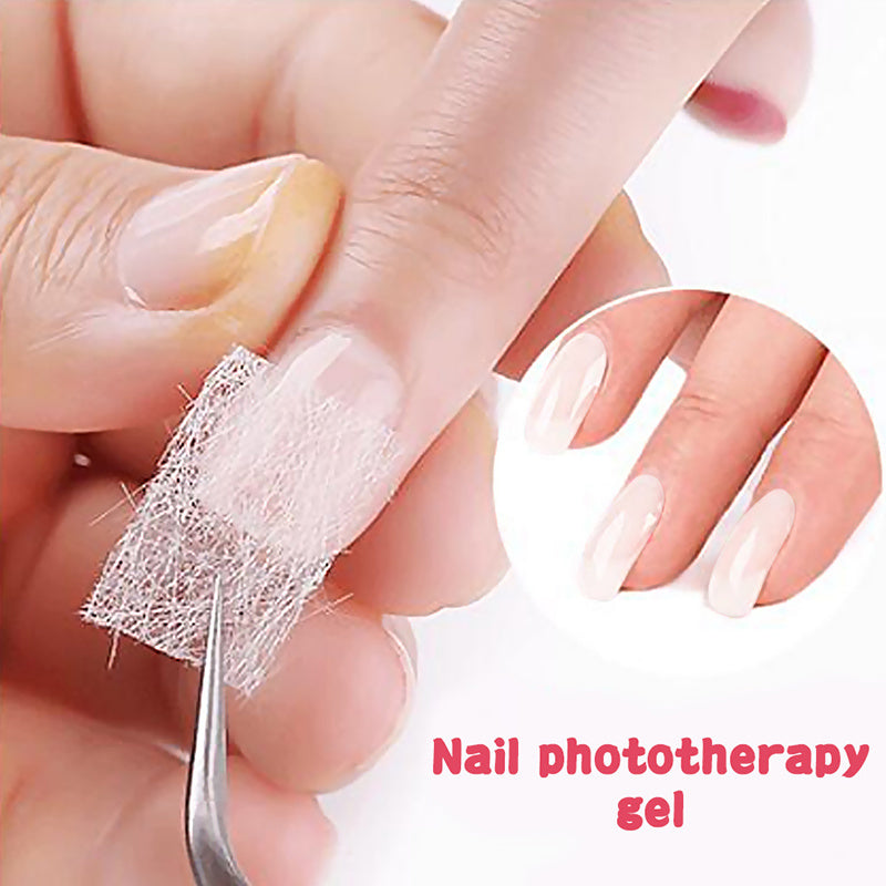 5 Pcs Instant Nail Gel - Protects Cracked Natural Nails - Nail Gel Kit For Emergencies