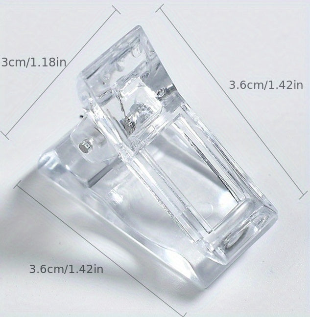 5 Pcs Instant Nail Gel - Protects Cracked Natural Nails - Nail Gel Kit For Emergencies