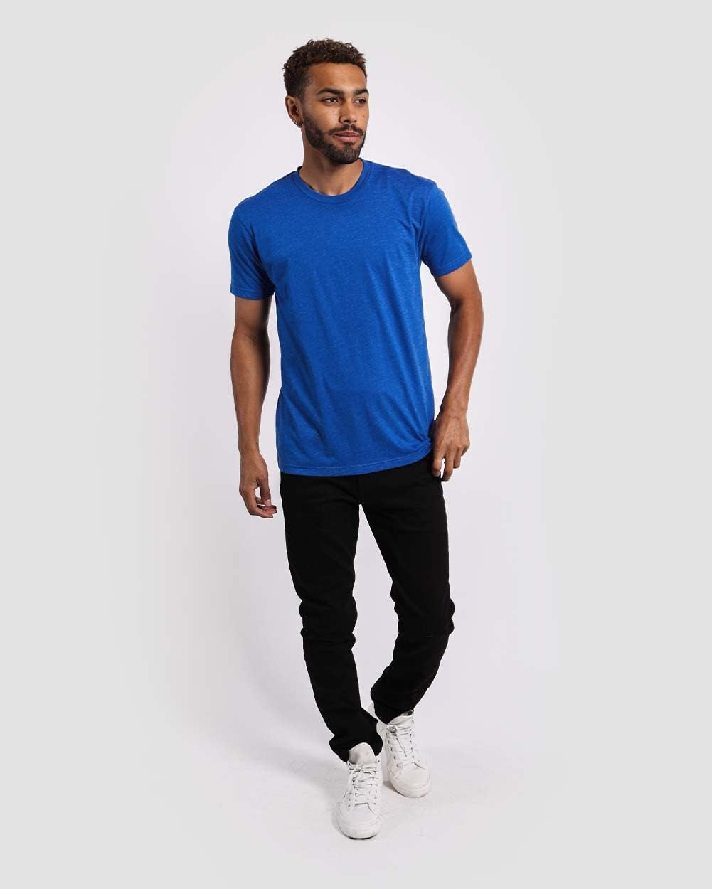 Mens T Shirt Packs - Short Sleeve Crew Neck Soft Fitted Tees S - 4XL Fresh Classic Tshirts