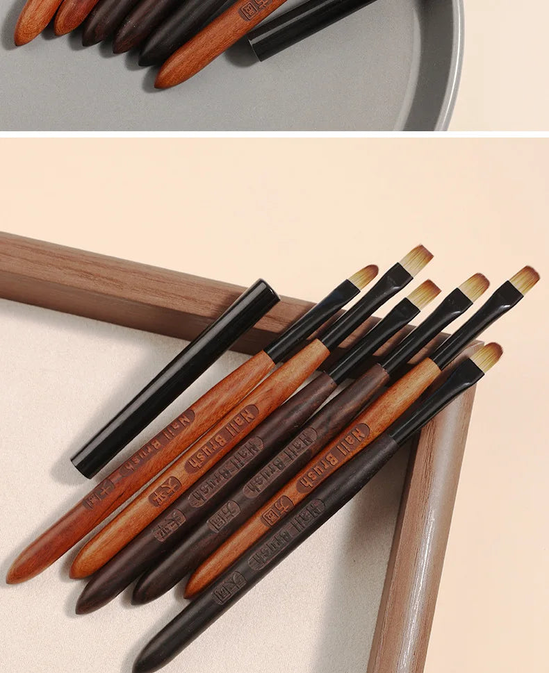 Nail Glue Phototherapy Pen UV Gel Brush Pen Acrylic Brush Professionnal Nail Art Brushes Painting Drawing Brush Manicure Tools