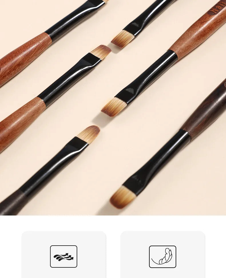 Nail Glue Phototherapy Pen UV Gel Brush Pen Acrylic Brush Professionnal Nail Art Brushes Painting Drawing Brush Manicure Tools