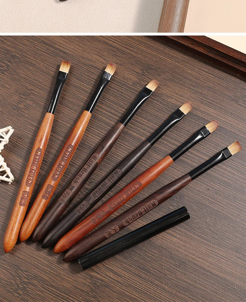 Nail Glue Phototherapy Pen UV Gel Brush Pen Acrylic Brush Professionnal Nail Art Brushes Painting Drawing Brush Manicure Tools