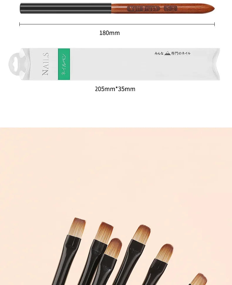 Nail Glue Phototherapy Pen UV Gel Brush Pen Acrylic Brush Professionnal Nail Art Brushes Painting Drawing Brush Manicure Tools