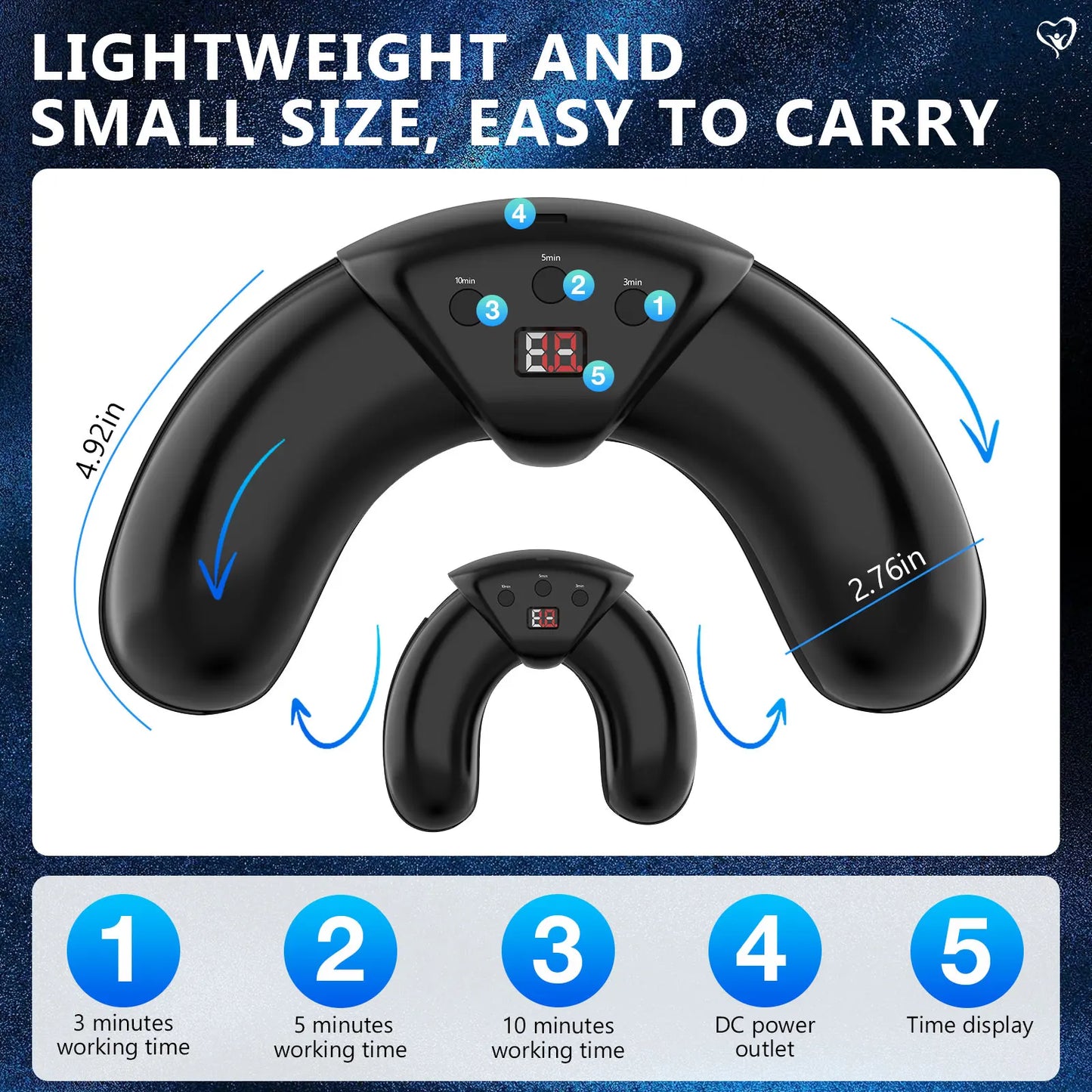 KTS Fungal Nail Laser Device Repair Fast Nails Fungus Onychomycosis Repair Toenail Fingernail Removes Nail Fungus Foot Care