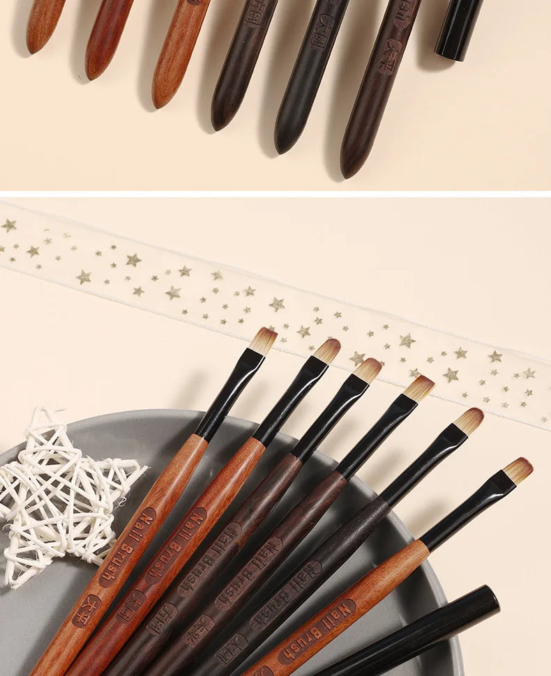 Nail Glue Phototherapy Pen UV Gel Brush Pen Acrylic Brush Professionnal Nail Art Brushes Painting Drawing Brush Manicure Tools